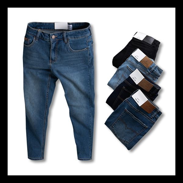 Quần Jeans nam TORANO dáng basic Slim Co Giãn Tốt, Không Bai Xù, Bền Màu, Chuẩn Phom Trẻ Trung EABJ0