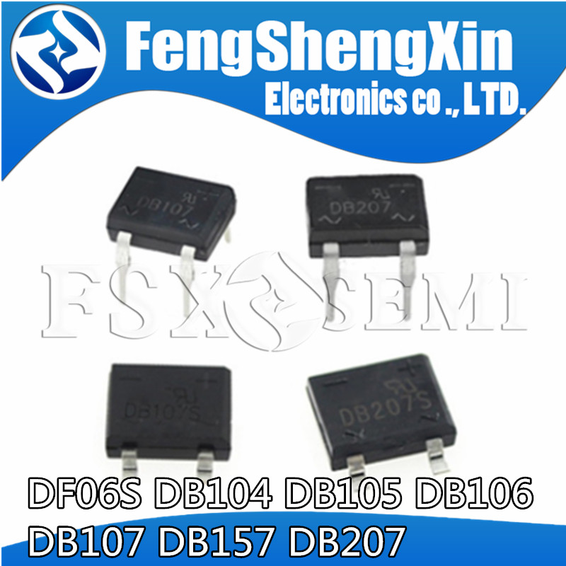 10 Cái / lốc DF06S DB104 DB105 DB106 DB107 DB104S DB105S DB106S DB107S DB207 DB207S DB157 DB157S Bộ 