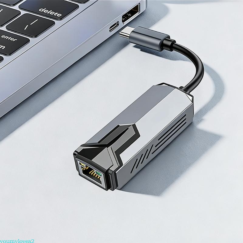 Yml3 5000Mbps Ethernet Adapter Gigabit Mạng Adapter RJ45 Sang Type C USB3 0 Internet Chuyển Đổi Cho 
