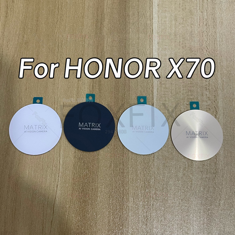 Ống kính kính kính Camera sau cho Honor X70 5G Thay thế nắp giữa