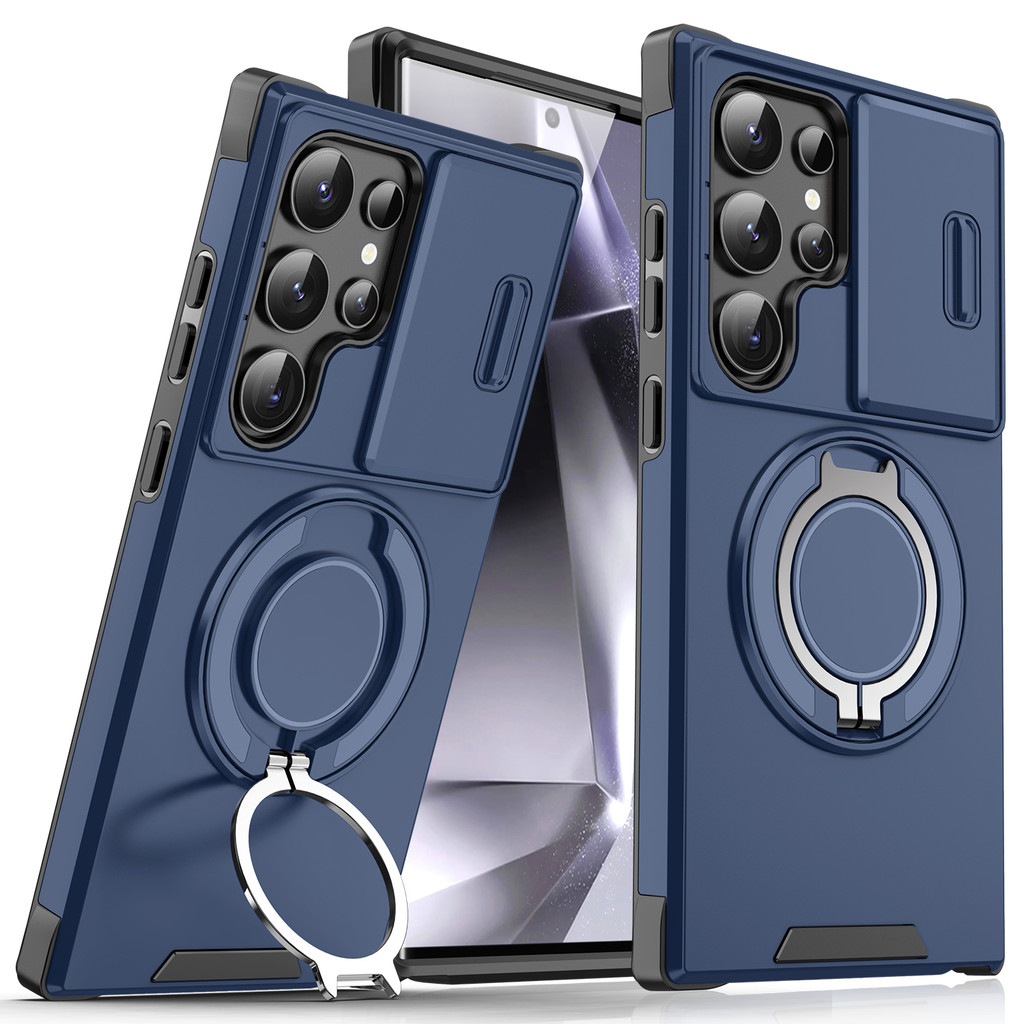 Ốp Lưng PC Cứng + TPU Chống Sốc Cho Samsung Galaxy S25 FE 5G A17 S24 S23 Ultra S22 S21 Plus A56 A36 A55 A35 A16 A15 Ốp Lưng