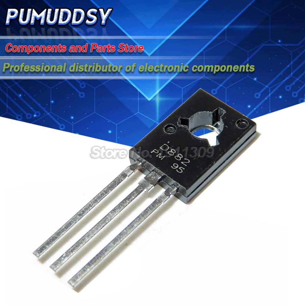 20 CÁI 2SD882 TO-126 D882 TO126 IC mới và