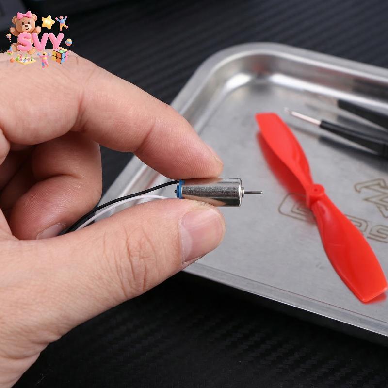 [SVY] 4 X DIY DC3.7V 50000RPM 716 Hollow Cup Coreless Tốc Độ Cao CW CCW Motor Với 4 X 50MM A B Cánh 