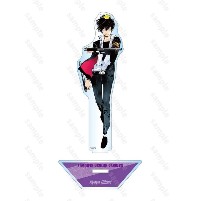 Mô hình Standee Anime Katekyo Hitman Reborn Hibari Kyoya Tsunayoshi Gokudera Yamamoto mica acrylic t
