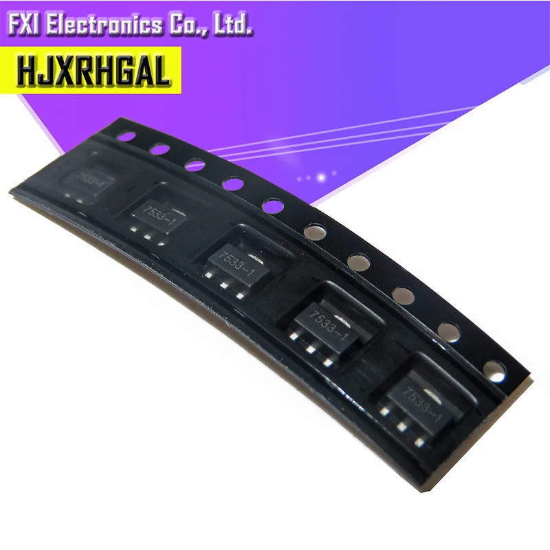 20 CÁI HT7533 HT7533-1 SOT SOT-89 HT7533-A SOT89 SMD điều chỉnh điện áp IC