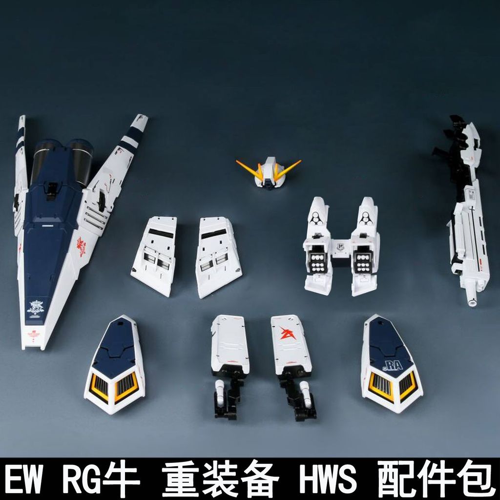 EW RG 1 / 144 RX93 V NU Bộ hệ thống thiết bị hạng nặng HWS (Không bao gồm bộ dụng cụ)