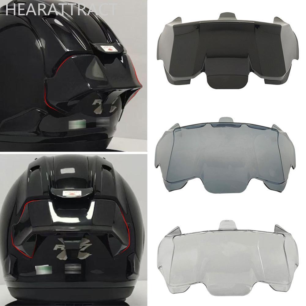 HEARATTRACT Mũ bảo hiểm xe máy Cánh lướt gió phía sau Viền mũ bảo hiểm Phụ kiện lướt gió cho Arai RX