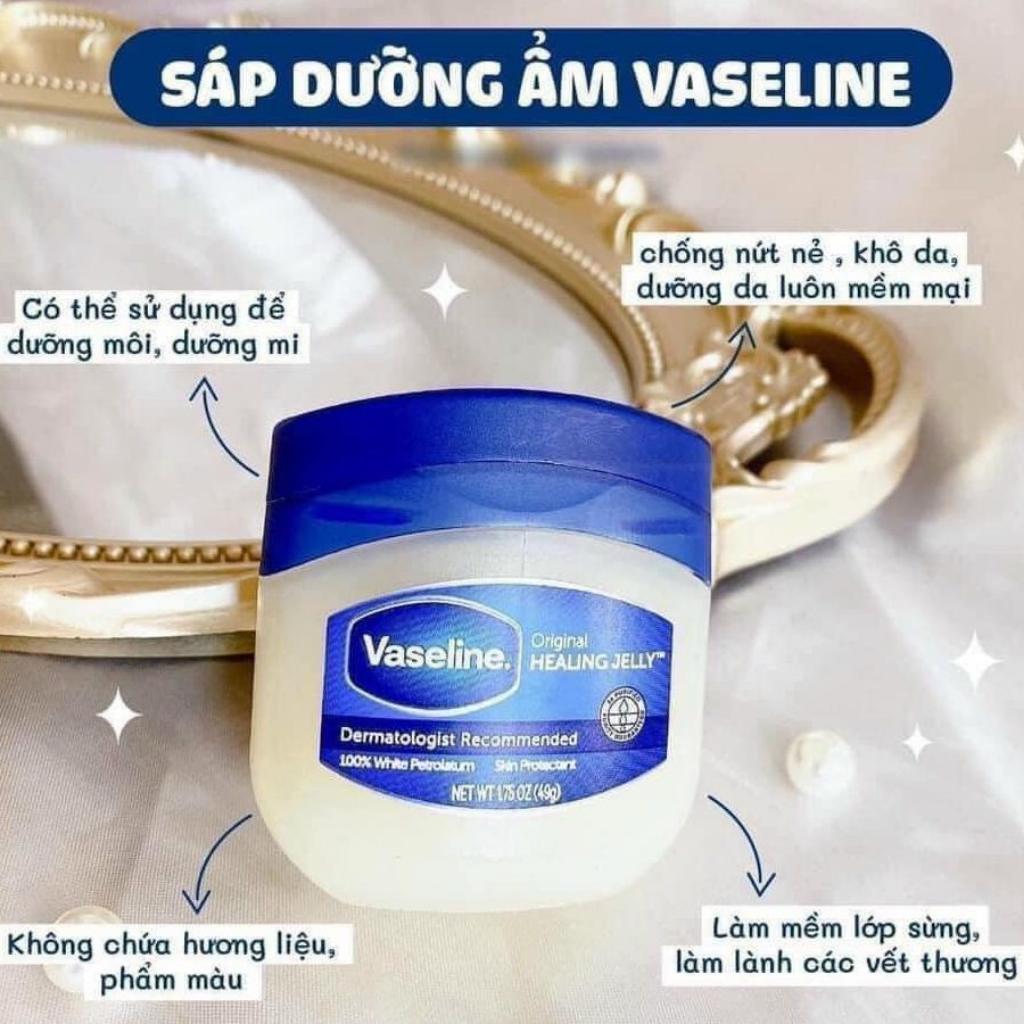 Sáp nẻ Vaseline: dưỡng ẩm Vaseline - Kem chống nẻ chính hãng của Mỹ 42g