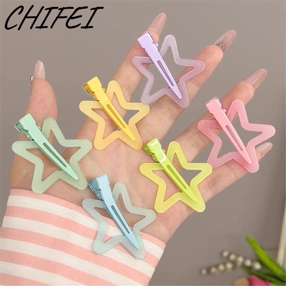 Kẹp Tóc CHIFEI Star BB Cho girls và kids với nhiều màu sắc