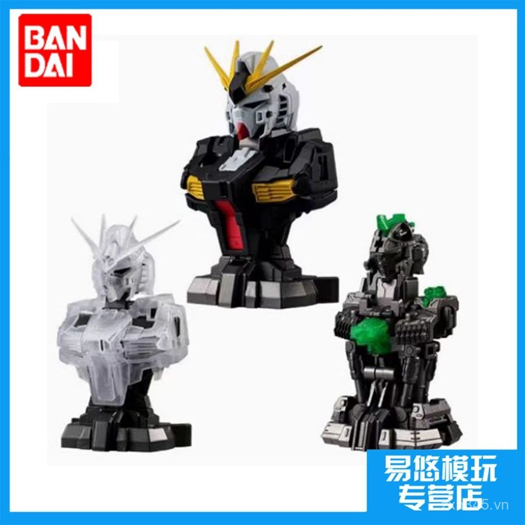 Mobile Suit Gundam MS Mechanical Bust Luminous Bust 01 ν Niu Gundam Gacha Reprint