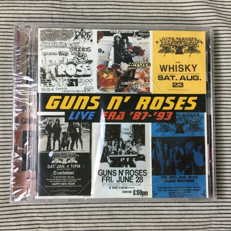(hoàn toàn mới) Guns N 'Roses – Live Era' 87- '93 2CD youzi