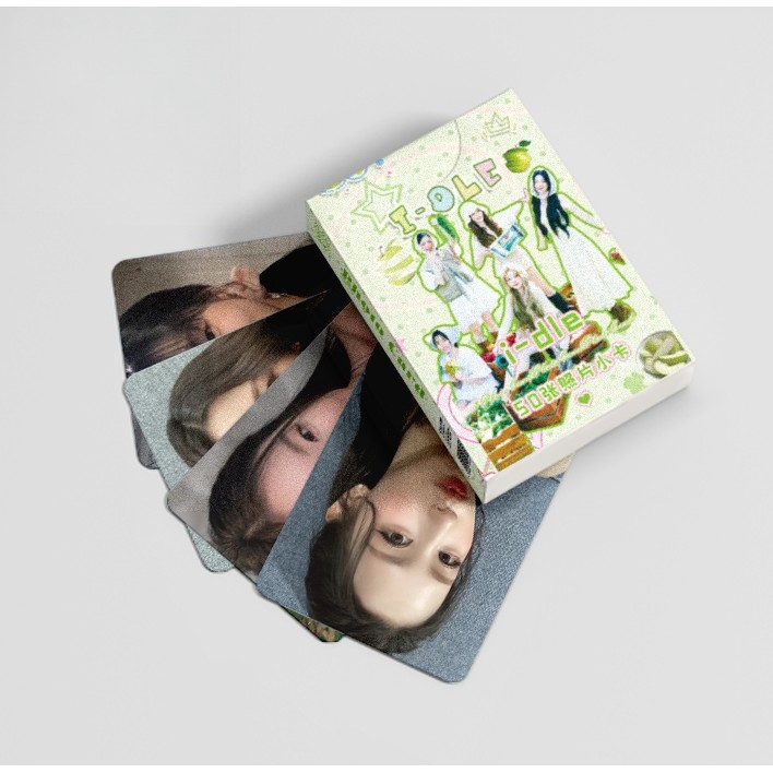 50-119pcs (G)I-DLE Hologram Laser LOMO cards 2nd Full Album Super Lady Photocards GIDLE YUQI MIYEON 