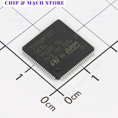 STM32F103VET6, 32-Bit ARM Cortex M3 Microcontroller, 72MHz, 512KB FLASH, 100-LQFP Chip & Mạch Store