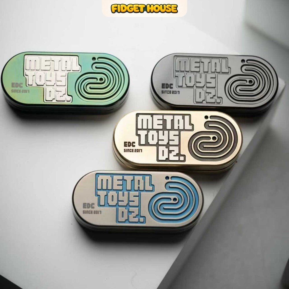 Fidget Slider Kim Loại Top-B SNAKE Metal Toys DZ - Thẻ Đẩy EDC