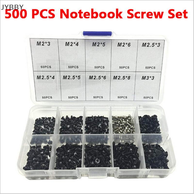 Jibby> 500Pcs laptoputer vít thiết lập phổ vít M2 M2 M2, 3 M3 mới