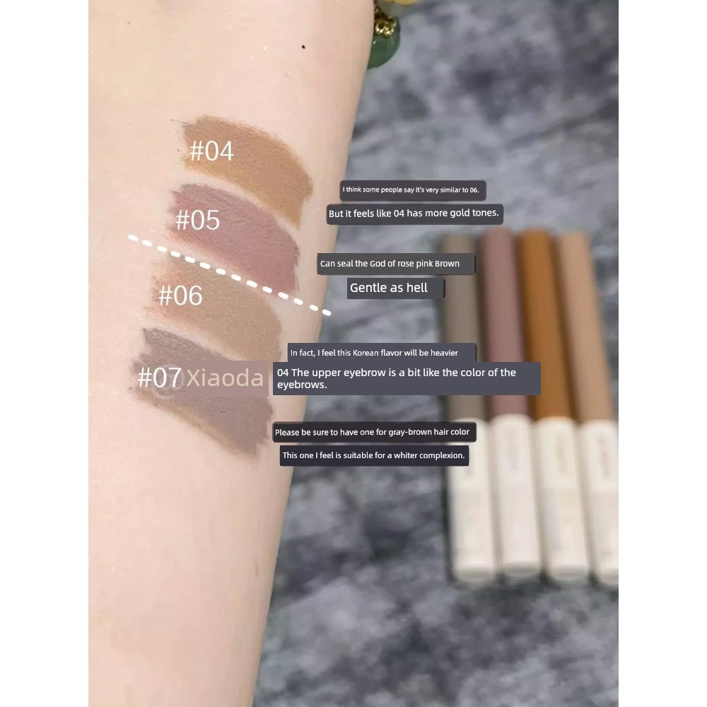 Khuyến nghị khỉ nhỏHàn Quốc PERIPERA PERIPERA Nhuộm Kem Lông Mày 03 Màu Nâu Tự Nhiên 04 Màu Nhẹ Siêu