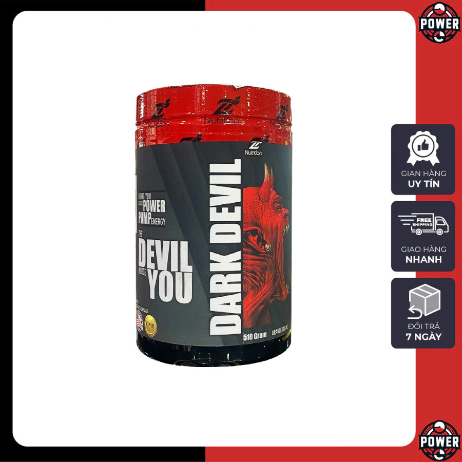 [FreeShip] Dark Devil Znutrition - PreWorkout 30 lần dùng