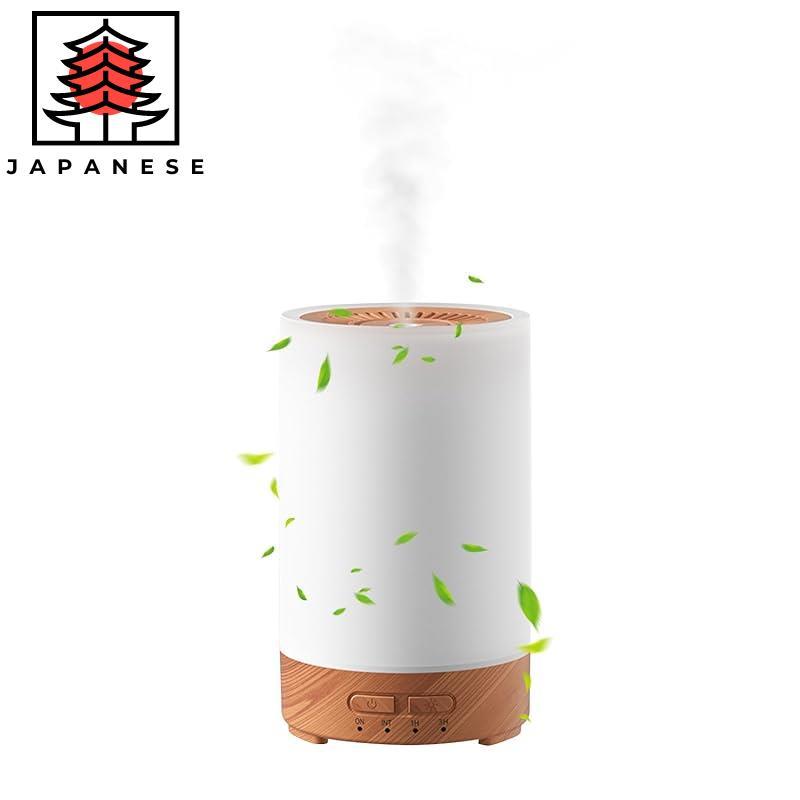 【Direct from JP】Humidifier with Timer and Aroma Diffuser 2 in 1, Ultra Quiet Design, USB Powered, 16