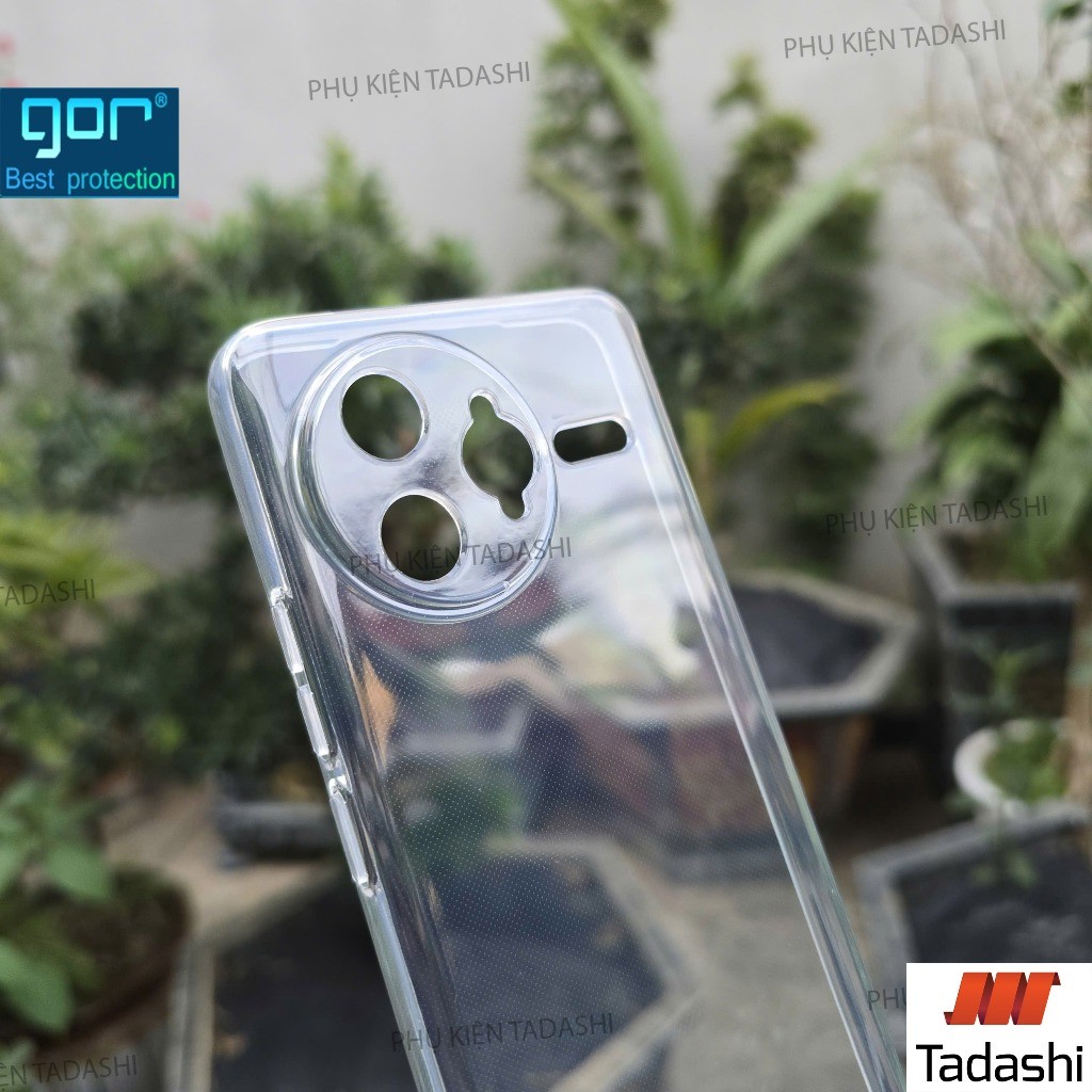Ốp Lưng Dẻo Gor Redmi K80/ K80 Pro, Redmi K70/ K70 Pro, Redmi K70E, K70 Ultra Trong Suốt Bảo Vệ Came