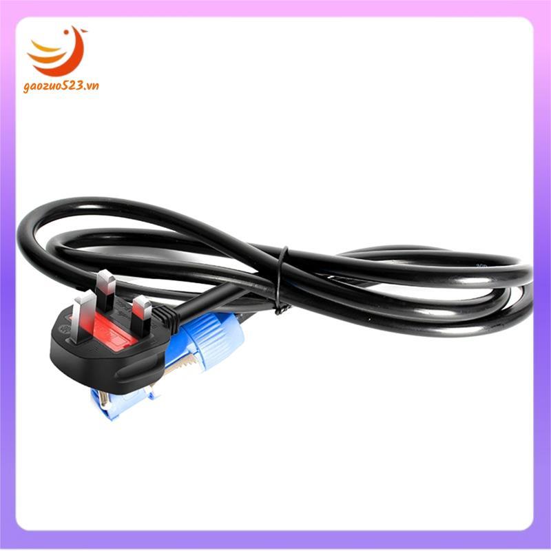 [gaozuo523.vn] Powercon Plug 1.5M Cáp nguồn đèn sân khấu màu đen 3 lõi DMX512 Dây chiếu sáng sự kiện