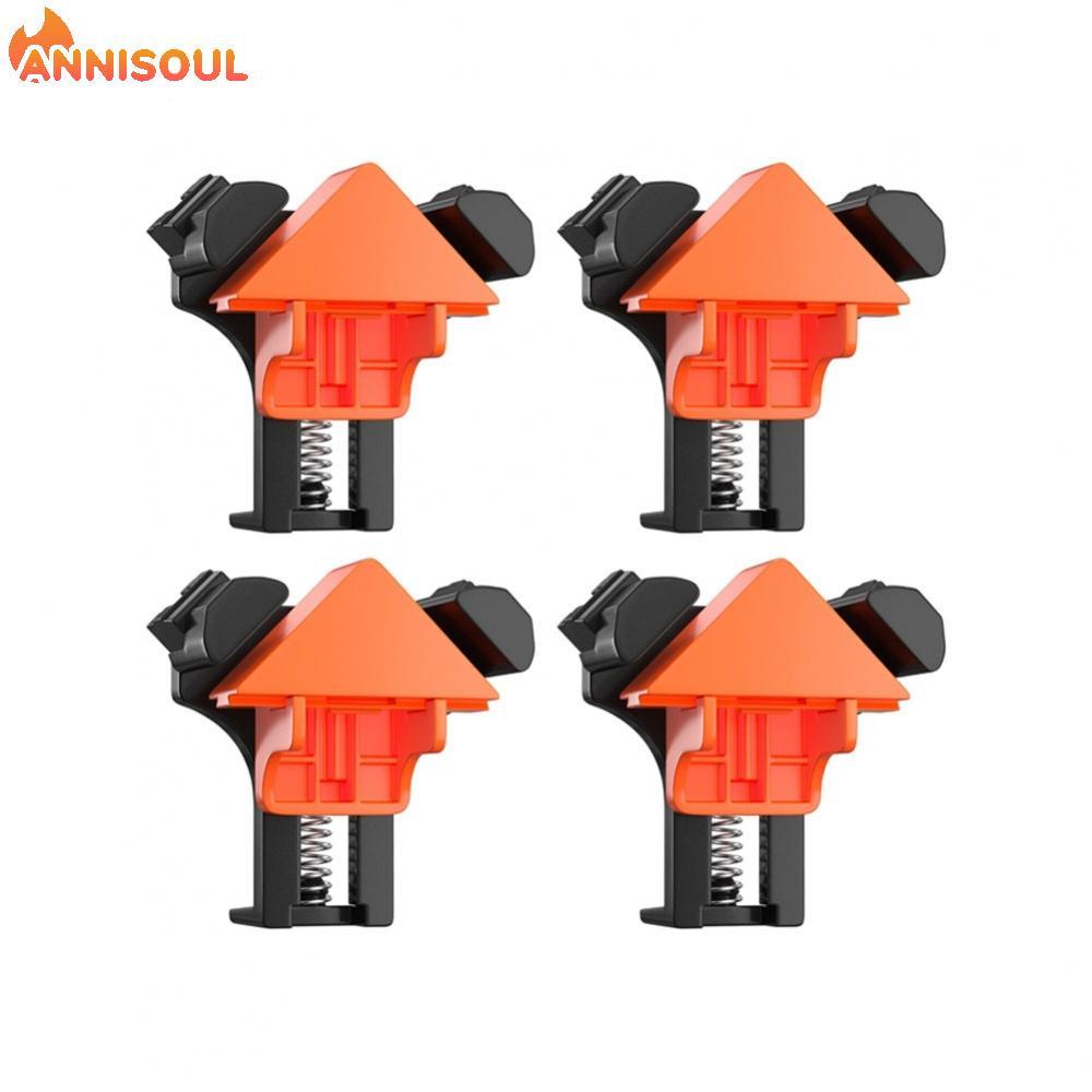 [NISO]4 Pieces WETOLS Right Angle Woodworking Clamps 90 Degree for Wood Frame Projects
