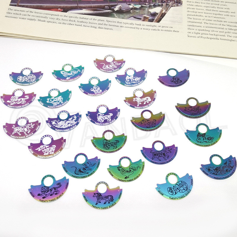 Phụ kiện đồng hồ Seiko Patch NH35 đến 4R35B Movement Zodiac Series Miếng dán giao hưởng búa tự động