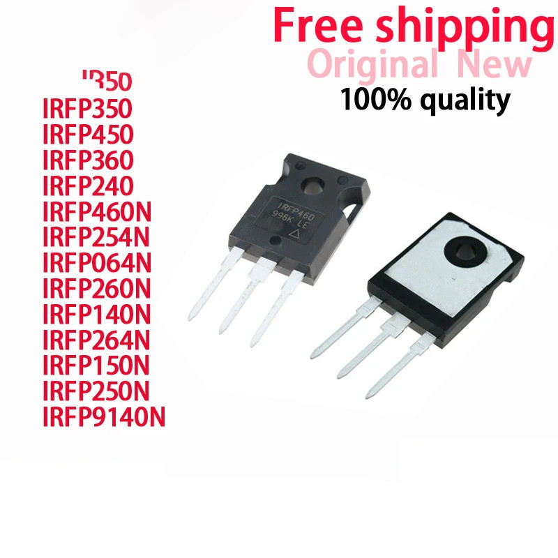 5 Chiếc IRFP460N IRFP064N IRFP140N IRFP150N IRFP150N IRFP250N IRFP254N IRFP260N IRFP264N IRFP91140N 