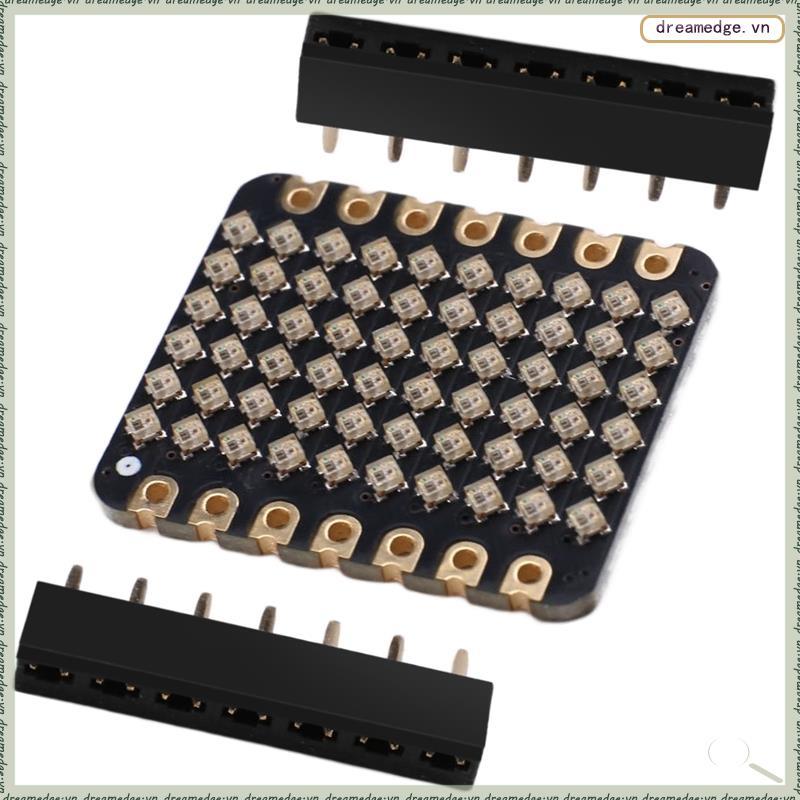 [dreamedge] XIAO-6x10-RGB-Matrix XIAO-6x10-RGB-Matrix WS2812B Bảng điều khiển ma trận LED RGB Màn hì