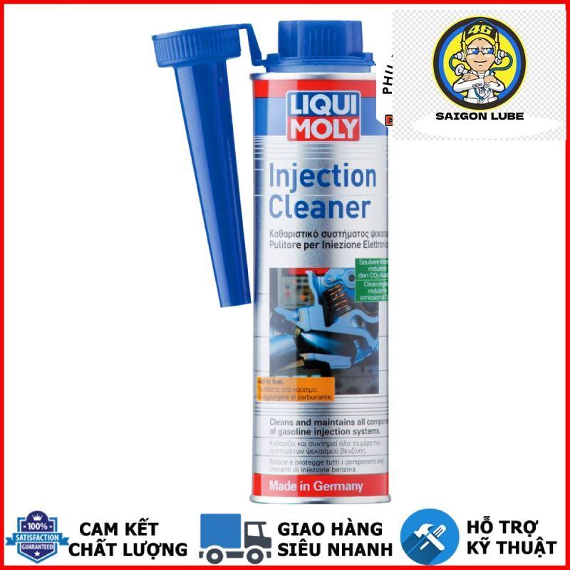 Dung dịch súc béc xăng LIQUI MOLY Injection Cleaner 1803 300ml nhập khẩu Đức