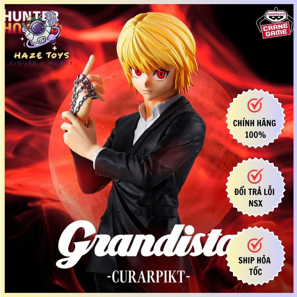 Mô hình Hunter x Hunter - Grandista - Kurapika Figure Chính Hãng (Banpresto)