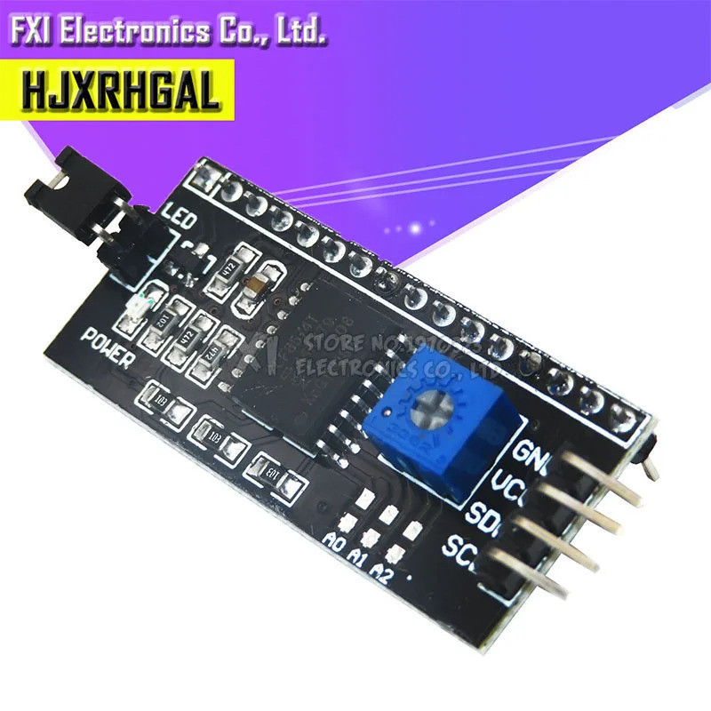 5 Chiếc 1602 2004 LCD Adapter Tấm IIC, I2C / Giao Diện lcd1602 I2C Bộ Chuyển Đổi LCD Bán Chạy