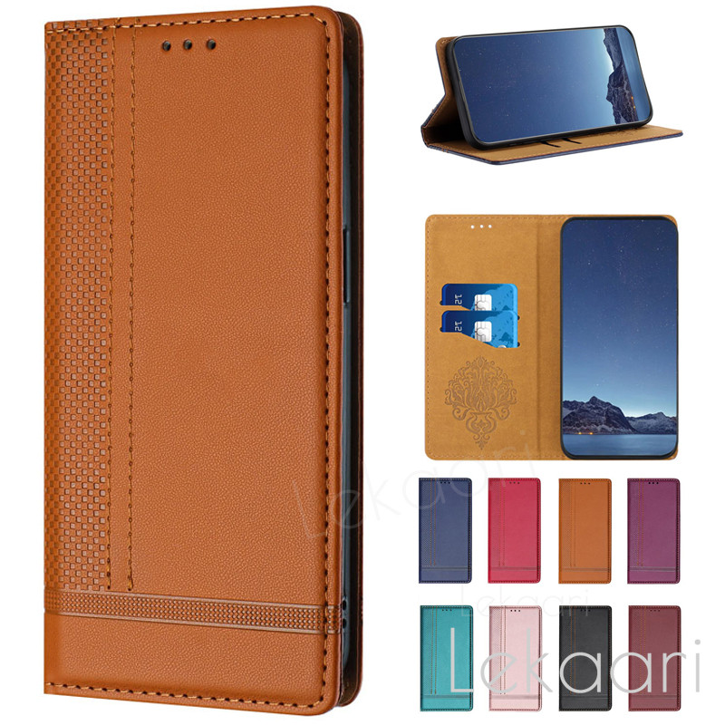 Ốp Lật Từ Tính Cho TCL NxtPaper 60 SE 605 60R 505 502 501 50 XL SE 40R 5G Vỏ Bảo Quản Thẻ Lưới Sang 