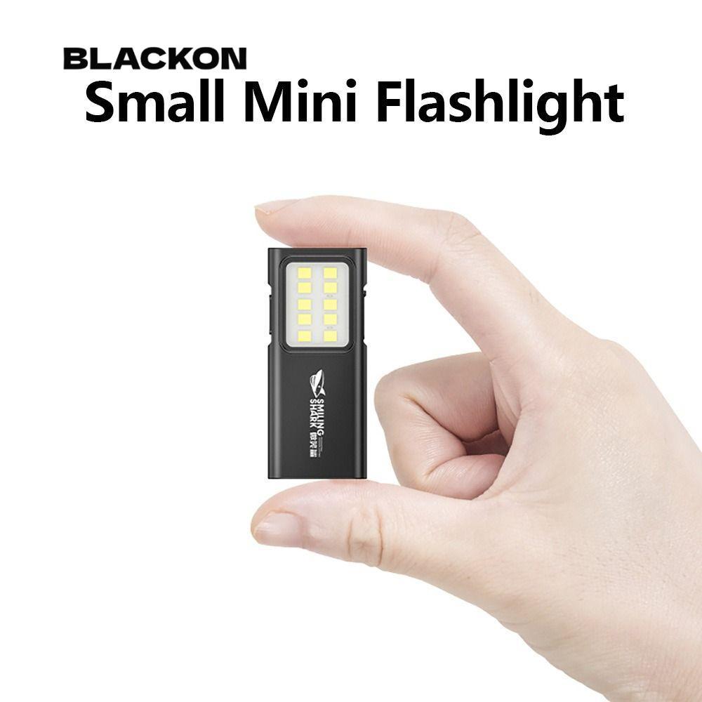 Đèn Pin LED Mini Blackon và Đèn Kẹp COB Multi-Funcion, Dành Cho Camping, Fishing & Jogging