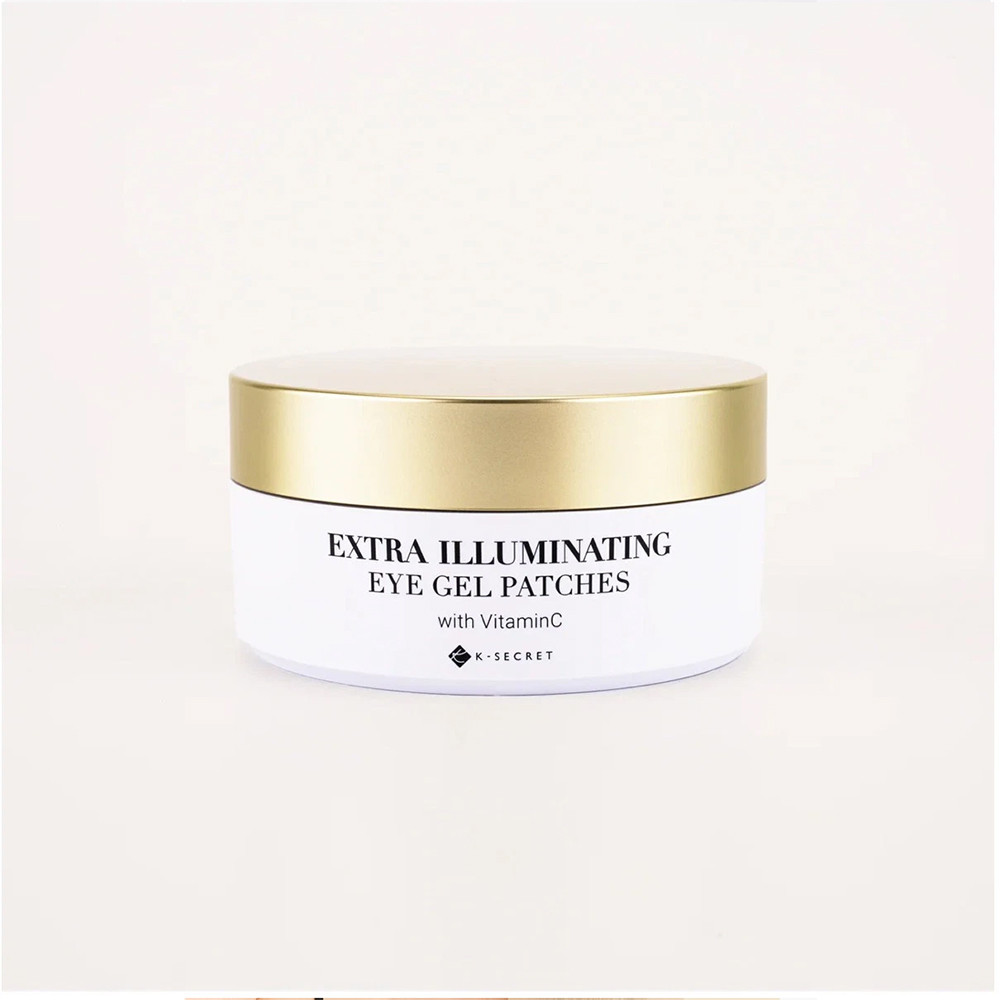 K-SECRET Vitamin C Under-Eye Patches Extra Illuminating Eye Gel Patches 60pcs