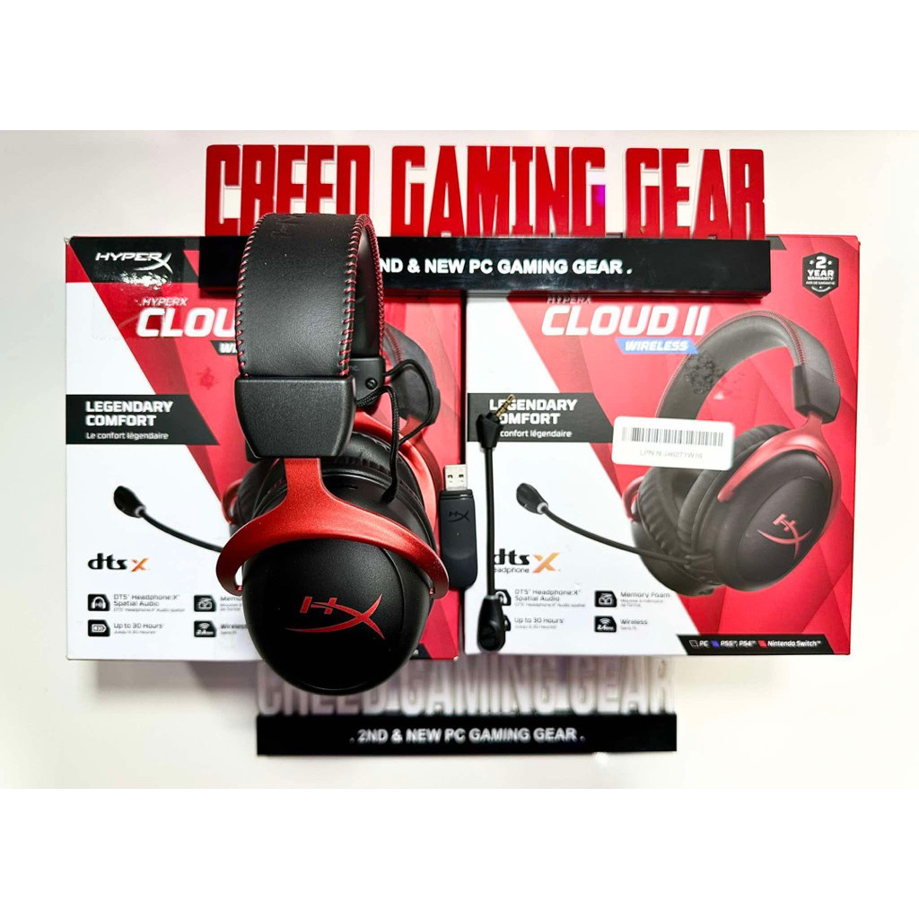 (Chính hãng) Tai nghe Gaming không dây HyperX Cloud 2 Wireless/ Cloud II Wireless
