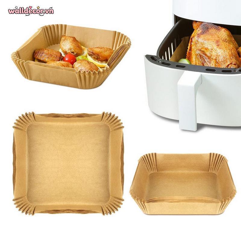 Wa Kitchen Air Fryer Paper Bake Oil-Absorber Air Fryer Accesories Disposabl VN