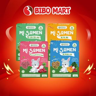 Mì Somen Ăn Dặm Anpaso Nguyên Liệu Hữu Cơ Vị Cải Bó Xôi Bí Đỏ Rau Củ Cải Đỏ Và Củ Dền 100g Cho Bé Từ 6 Tháng - Bibomart