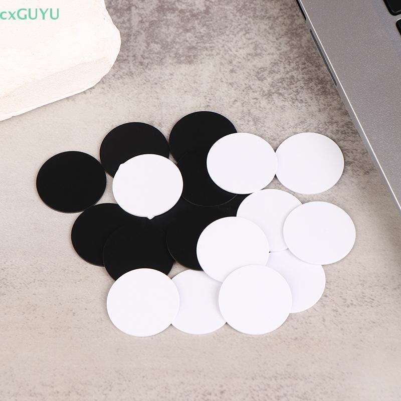 [cxGUYU] 5 chiếc Đồng xu tròn Ntag215 màu trắng có thể ghi lại 504 Byte Nhãn thẻ Ntag215 thông minh 