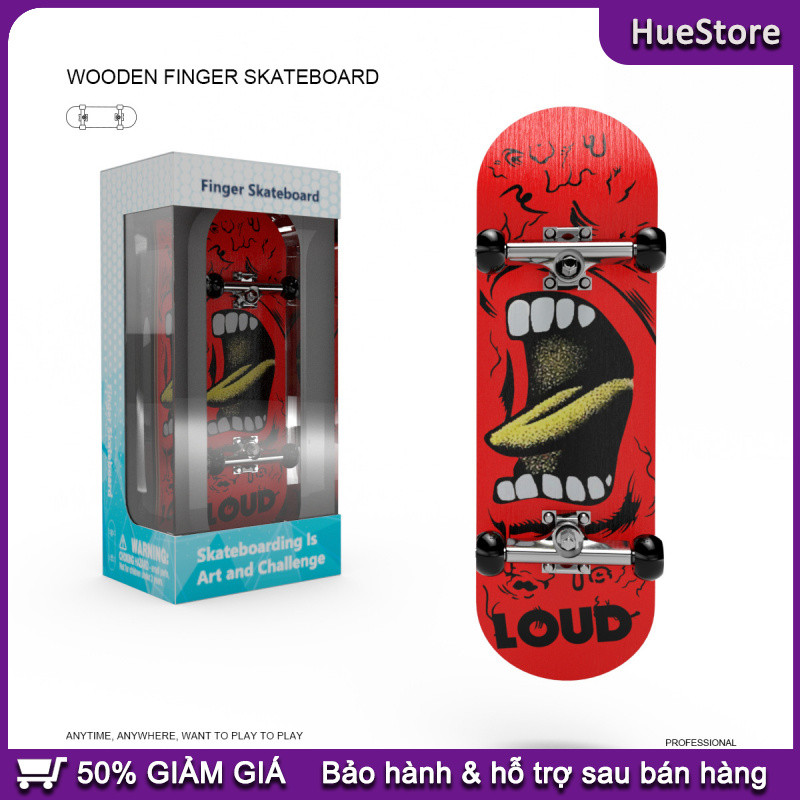 Ván trượt ngón tay 29mm fingerboard chuyên nghiệp - Hợp kim Swing Hỗ trợ ，Bằng Gỗ Phong，Độ dày 1,8mm