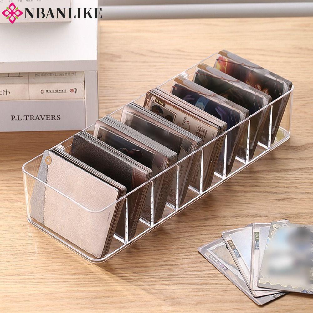 Hộp lưu trữ thẻ NBANLIKE, Bộ chia dung lượng cao Hộp đựng thẻ giao dịch, Hộp đựng thẻ kinh doanh có 