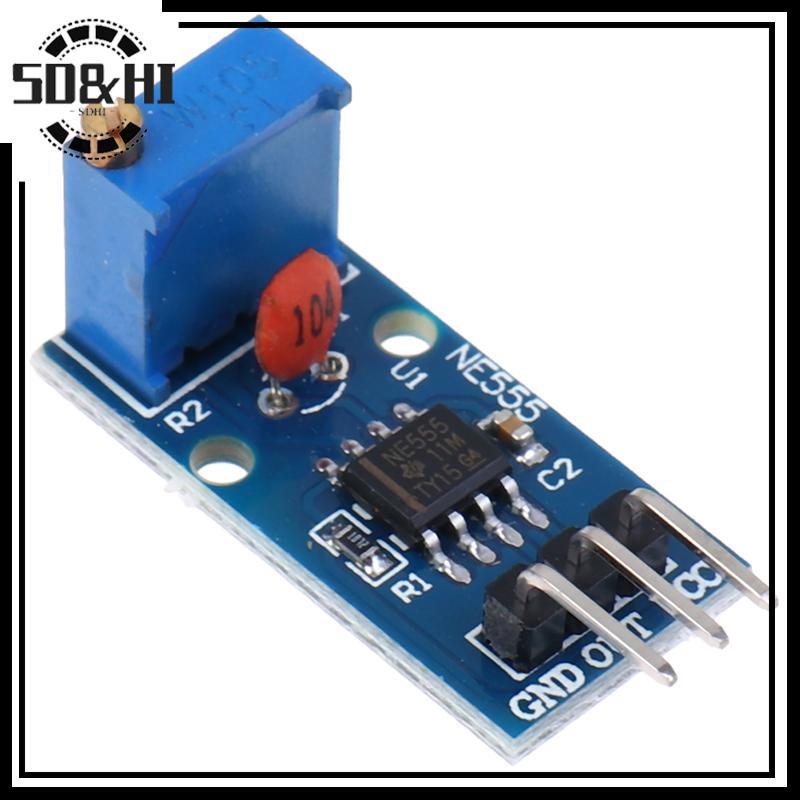 [SD & HI] Mô-đun máy phát xung có thể điều chỉnh tần số NE555 chip NE555 (vn)
