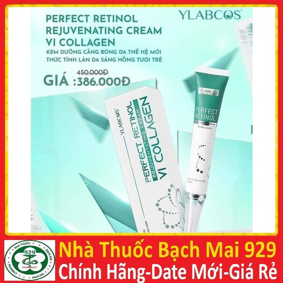Kem tái tạo trẻ hóa da retinol Dr Lacir - Perfect Retinol Rejuvenating Cream VI Collagen Ylabcos