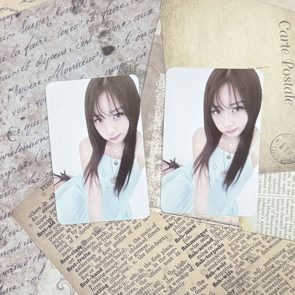 Thẻ tạp chí Aespa Giselle Giselle chính hãng