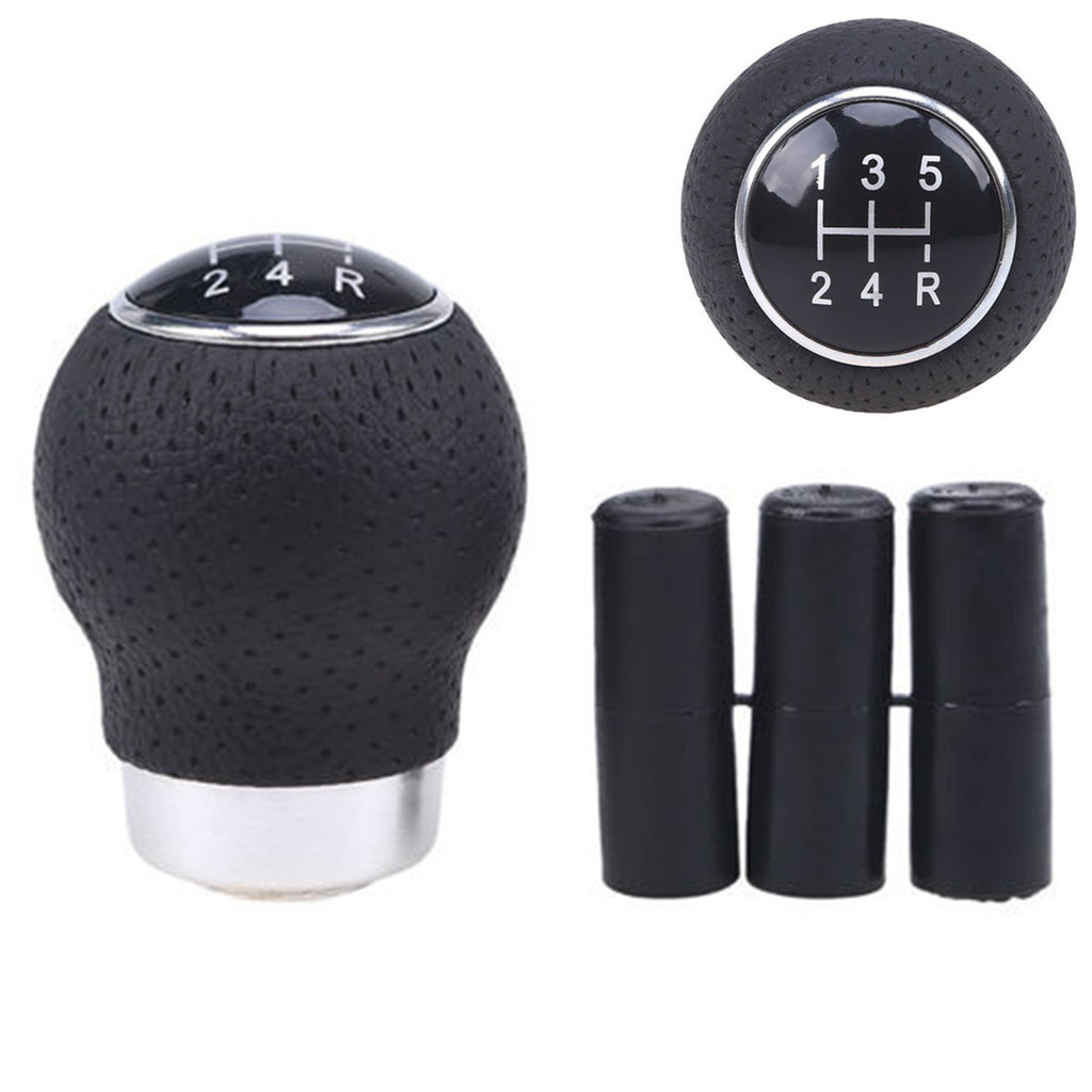 Tay nắm chuyển số ô tô 5 tốc độ Gear Stick Shifter Lever Nhôm với 3 bộ điều hợp
