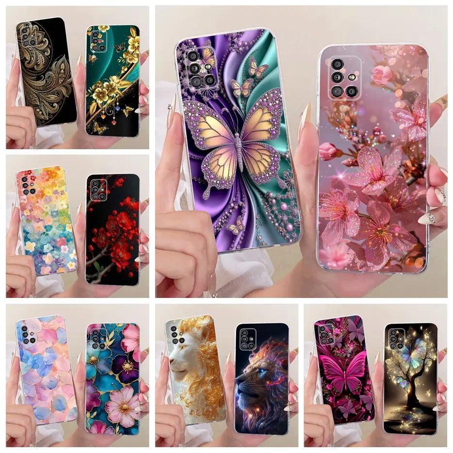 Dành Cho Samsung Galaxy A51 5G Ốp Lưng SM-A516B Vỏ Sơn Thời Trang Mới Mềm Mỏng Điện Thoại Dành Cho S