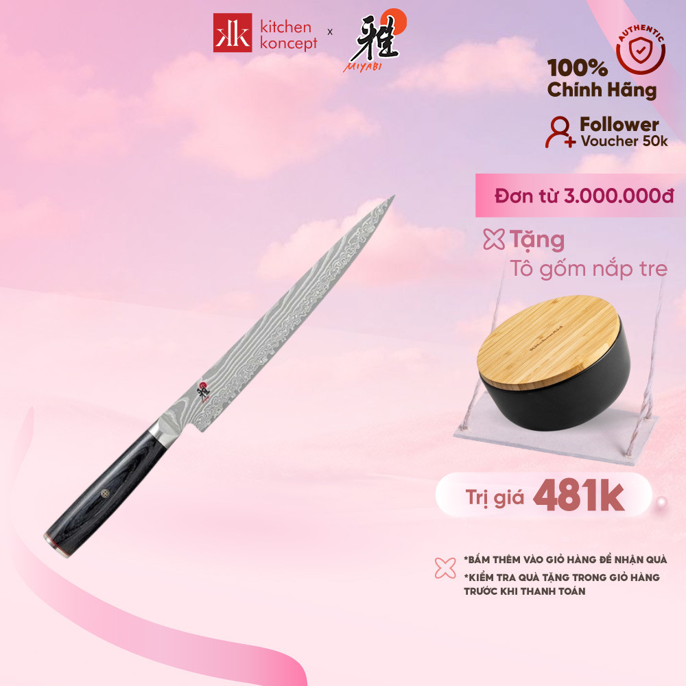 Miyabi - Dao Sujihiki 5000FCD - 24cm