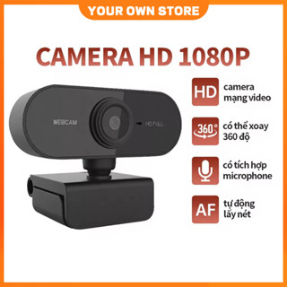 🔥FREESHIP🔥Webcam Có Mic 2K/1080P USB Cho PC Laptop, Camera Gắn Máy Tính Với Độ Phân Giải Siêu Nét Và Micro Tích Hợp