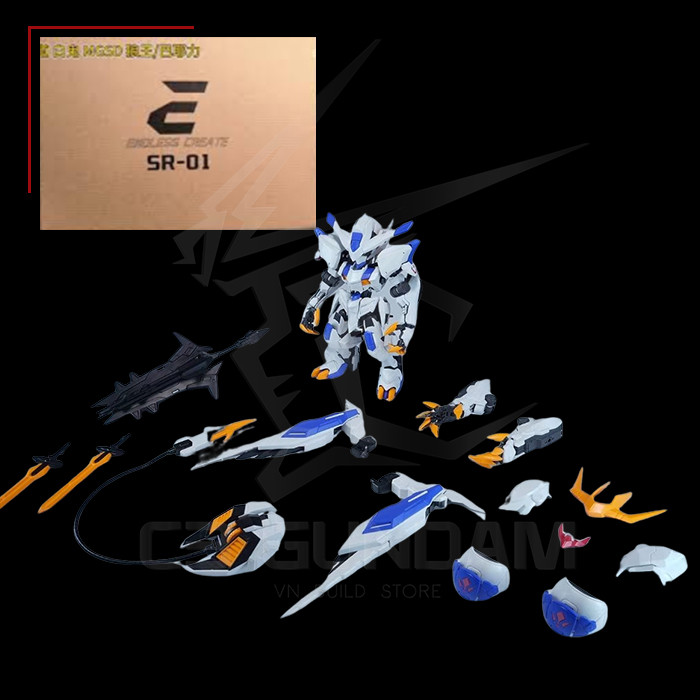 Endless Create - Sura-01 Byaki (MGSD Bael and Barbatos Lupus Rex)  C3 GUNDAM