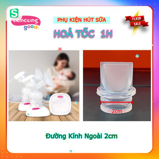 [HoảTốc] Van chân không máy hút sữa Concung Good - Phụ kiện hút sữa máy Con Cưng Good DP Comfort, van xả, van silicon