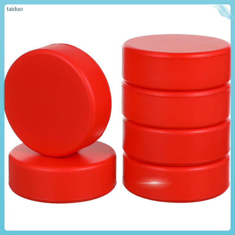 💡 6pcs Bóng Hockey Bọt Biển Đồ Chơi Bóng Tập Luyện Hockey Nhẹ Dụng Cụ Hockey Nhà